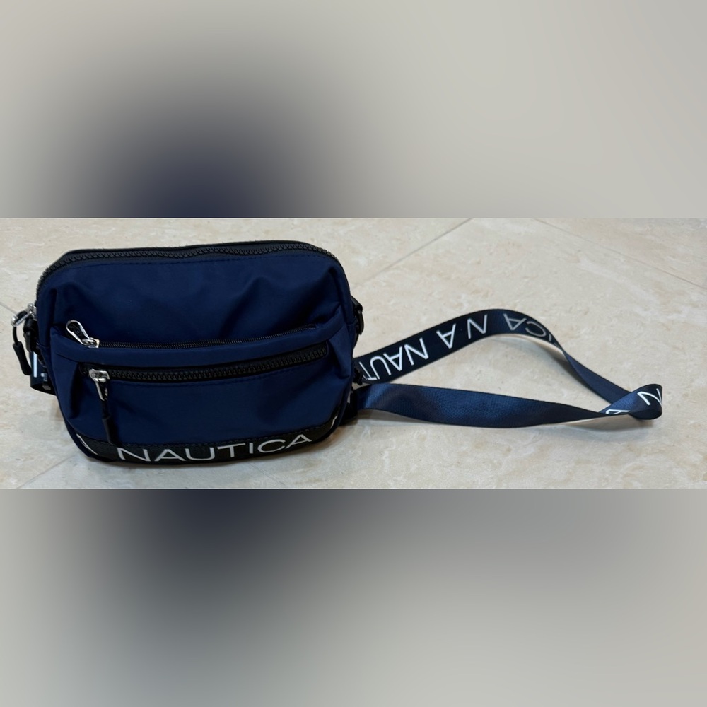 Náutica Nylon Bean Crossbody / Belt Bags with adjustable shoulder straps . New - Picture 6 of 14
